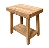 IMAGE OF New Grade A Teak Bath Stool Or Side Table Or Shower Bench