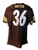 Jerome Bettis Autographed/Hand Signed Pittsburgh Steelers Black Throwback Jersey