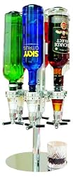 Bar Boy 6 Bottle Shot Liquor Alcohol Dispenser..Stainless Steel Flasks also available!