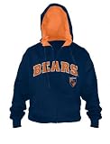 Chicago Bears Conference Full Zip Hooded Sweatshirt