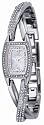 DKNY Stainless Steel Ladies Pink Mop Dial & Diamante Bangle Watch