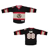 Boys NHL Chicago Blackhawks Kane #88 Hockey Jersey / Sweater - Black & Red