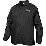 Lincoln Electric Black  Flame-Resistant Cloth Welding Jacket