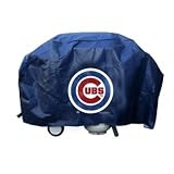 Caseys Distributing 9474635388 Chicago Cubs Grill Cover Economy