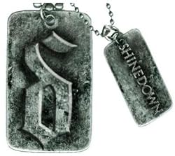 Shinedown - Distressed Metal Necklace