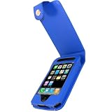 iGadgitz Blue Leather Case Cover holder for Apple iPhone 3G & 3GS 8gb, 16gb & 32gb + Screen Protector + Detachable Belt-Clip