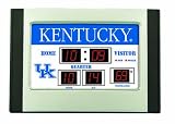 Kentucky Wildcats Scoreboard Desk Clock 6.5x9 Scoreboard Desk Clock- U of Kentucky - NCAA College