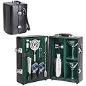 Manhattan Deluxe Insulated Cocktail Case - Mahogany