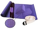 GOGO&trade; Premium Purple Yoga Fitness Kit (Mat, Block, Strap, Mat Bag)