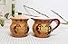 ACK Western Kokopelli Hand Painted Ceramic Creamer & Sugar Set, Sugar Bowl with Lid