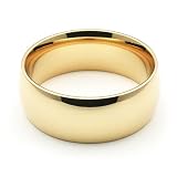 10K Yellow Gold Men’s & Women’s Wedding Bands 7mm comfort-fit