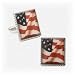 American Flag Stamp Cufflinks