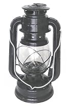 Happy People 78360-1 - Petroleumlampe 24 cm dunkelblau