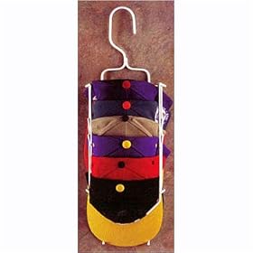 Hat & Cap Rack - Holds 8 by Legreg, Inc.