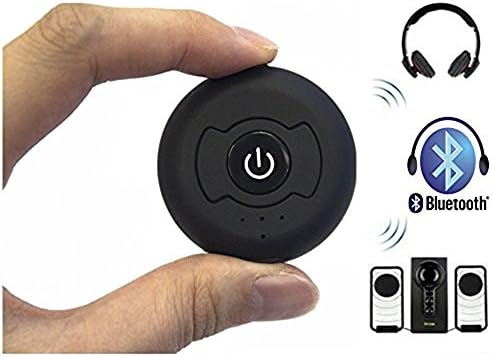Ovtel® Bluetooth Wireless 4.0 Music Transmitter Support Two Bluetooth Headphones Or Speakers Simultaneously for TV / MP4 / MP3 (Connected to 3.5mm Audio Devices, Bluetooth Dongle)