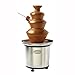 Nostalgia Electrics CFF986 3-Tier Stainless Steel Chocolate Fondue Fountain
