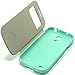 [Mint] Mercury Goospery Wow Bumper View S4Mini PU Leather Flip Case Bumper Jelly View Cover For Samsung Galaxy S4 IV Mini i9190