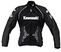 Joe Rocket Kawasaki Jet-Z Ladies Textile Motorcycle Jacket Black/Black Medium
