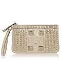 GUESS Noir Wristlet Clutch, GOLD Review