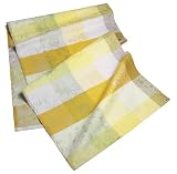 Garnier Thiebaut Mille Couleurs Cotton 22-By-71-Inch Table Runner, Lumiere