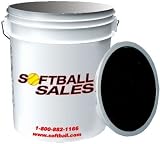 TeamExpress - Softball Sales Empty Bucket With Padded Lid