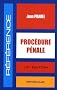 Proc�dure p�nale