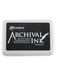Art and Craft Supply: Ranger AIP-31468 Archival Inkpad, Jet Black - Notions - In Network