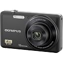 Olympus VG-110 12 MP Digital Camera with 4x Wide Zoom Lens (27mm) and 2.7-Inch LCD (Black)