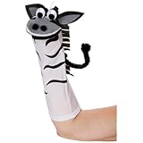 Art Wall Sock Friends Puppets Kit, Zebra