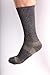 INCREDIWEAR Trek Socks Crew, Charcoal/Green, Medium, 0.03 Pound
