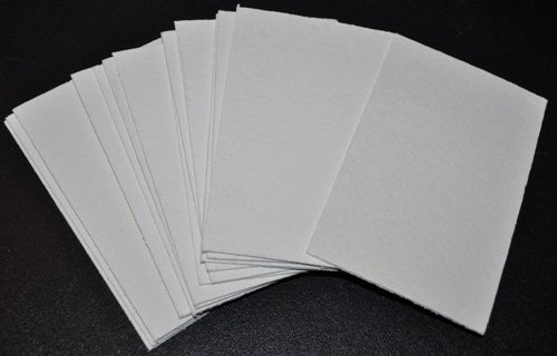White Compressed Sponge Sheets- Pack of 12
