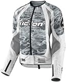 Icon Merc Team Stage 3 Ladies Textile Jacket - Pink - Extra Large