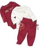 Guess? Baby Girl Double Bodysuit with Footies