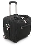 SwissGear Black Rolling Computer Briefcase (Black)