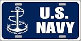 US Navy License Plate