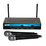 Gemini Wireless UHF 2 x Handheld Microphone System