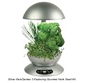 AeroGrow AeroGarden 3 with Gourmet Herb Seed Kit, Silver