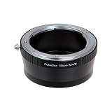 Fotodiox Pro adapter, Nikon Lens to Micro 4/3 Four Thirds System Camera Mount Adapter, Olympus PEN E-P1, E-PL1, E-P2, Panasonic Lumix DMC-GF1, GH1, G1, G2