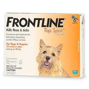 Frontline Flea Control Dogs 11-22Lb 6Pk
