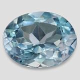 10 x 8 mm 3.00 ct SI Quality Sky Blue Color 10 x 8 mm Loose Topaz Gemstone