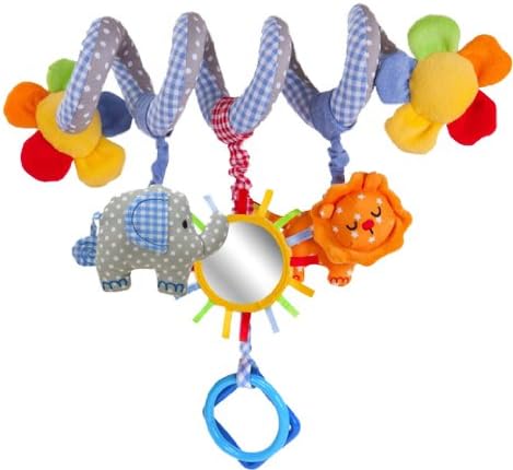 Andyshi Baby Bed & Stroller Toy Baby Rattle Bed Hanging Toy (Blue)