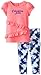 Calvin Klein Baby-Girls Infant Top with Printed Leggings