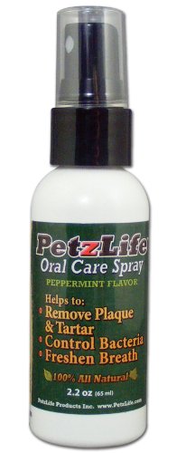 PetzLife Oral Care Spray - Peppermint - 2.2 ounces