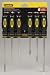 Tools & Hardware : Stanley 60-060 Standard Fluted Screwdriver Set, 6-Piece