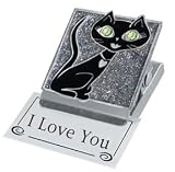 Black Pretty Kitty Clip Magnet