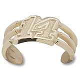 14K Yellow Gold Officially Licensed Tony Stewart "#14" NASCAR Toe Ring
