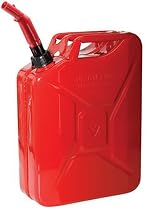 Briggs & Stratton 5 Gallon Metal Gas Can Auto Shut-Off; with Spout (CARB Compliant) #WCA520P