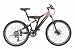 Sports : Ruhrwerk 21000-0957259 Damen MTB Fahrrad 66 cm (26 Zoll) MTB Alu Fully D-Type 24-Gang Shimano Acera Kettensch. Mit Disk Brake vorn