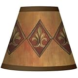 Diamond Fleur Giclee Set of Four Shades 3x6x5 (Clip-On)