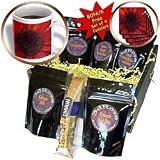 WhiteOak Photography Floral Prints - After the Rain Red Gerbera Daisy with Rain Drops - Coffee Gift Baskets - Coffee Gift Basket